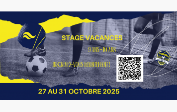 Stage vacances U11