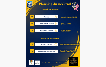 Rencontres du week-end