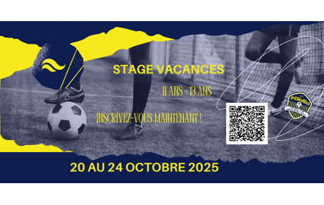Stage vacances U13